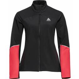 Odlo The Engvik Cross-Country Jacket - Black/Poppy Red