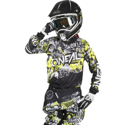 O'Neal Element Attack Youth Motocross Jersey, black-yellow