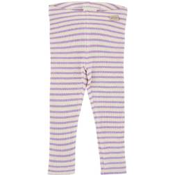 Petit Piao Lavender/Cream Leggings