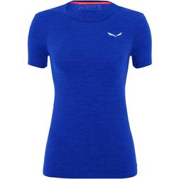 Salewa Zebru Fresh Merino Responsive T-shirt Women - Blue