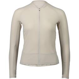 POC Essential Road Women's LS Maglia Sandstone Beige