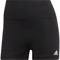 Adidas Yoga Essentials High-Waisted Short Leggings Black Female