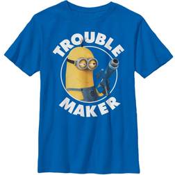 Fifth Sun Despicable Me Big Boy's Minions Gru Despicable Genius Short Sleeve T-Shirt