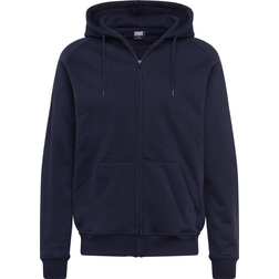 Urban Classics Zip Hoody (Svart, 2XL)