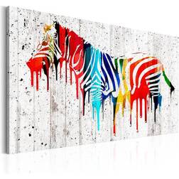 Arkiio Colourful Zebra 60x40 Tavla