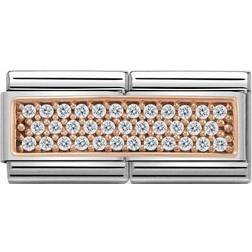Nomination Rose double 430731-01 Rose zirconia
