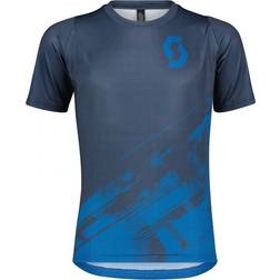 Scott Trail 10 Junior Radtrikot Kinder - Blue
