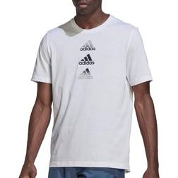 Adidas T-shirt Designed to Move Logo - Black