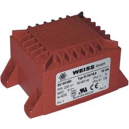 Weiss Elektrotechnik 85/385 Printtransformator 1 x 230 V 1 x 24 V/AC 16 VA 667 mA