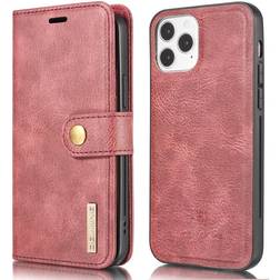 DG.MING 2-in-1 Magnet Wallet iPhone 13 Mini Red