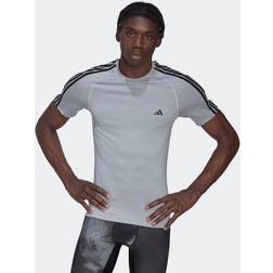 adidas Techfit 3-Stripes Training T-shirt