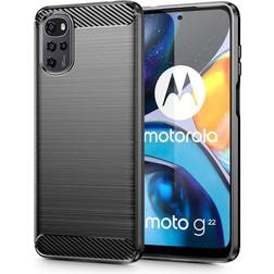 Tech-Protect Carbon TPU Case for Motorola Moto G22