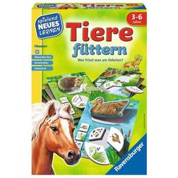 Ravensburger 25034 Animals Feeding Play and Learning, Educational Game for Children from 3-6 Years, Playing New Learning for 1-4 Players