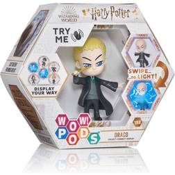 Wow! Stuff WOW! PODS Harry Potter Wizarding World Light-Up Bobble-Head Figure Series 2 Official Collectable Toy Draco Malfoy with Mystery Light Reveal Collect Connect and Display