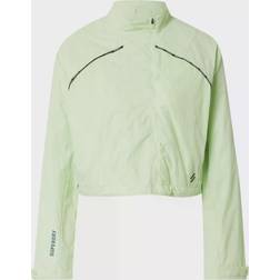 Superdry Chaqueta Run Cropped Weatherproof Amarillo