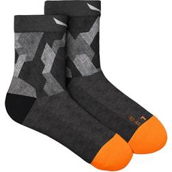 Salewa Chaussettes Pedroc Camo Merino Homme - Black Out