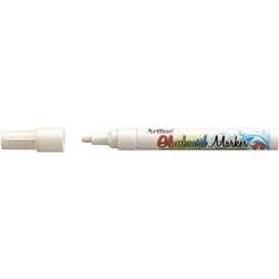 Artline 12 x EPG-4 glastavlemarker med 2,0 mm spids i farven hvid