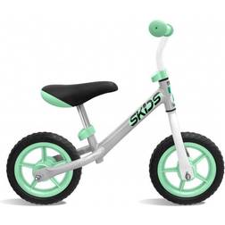 loopfiets 10 Inch Junior Grey/Turquoise