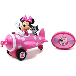 Jada Avión Minnie Roadster con Control por Infrarrojos, 19cm, Incluye Mando, Adecuado a Partir de 3 años (253074003) para niños/unisex