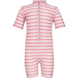 Petit Crabe Natsu Sunsuit S/S – Sorbet Stripes