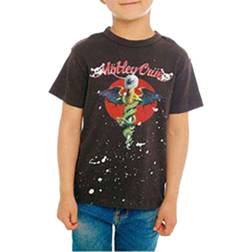 Motley Crue Kids T Shirt Feelgood Circle Official Ages 5-14 yrs (7/8 Yrs)