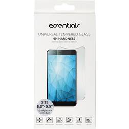 Essentials Universal Tempered Glass 5.3" to 5.5"