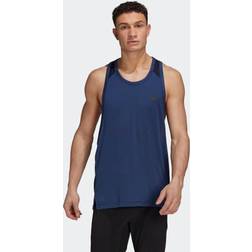 Adidas T365 Tee Leinme Male Ropa Camiseta de manga corta Fitness Azul