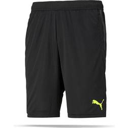 Puma Men'S Individualcup Shorts Knitted Black-Yellow Alert