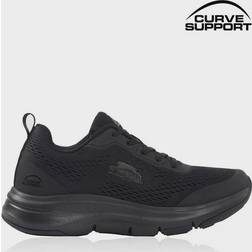 Slazenger Curve Support E Mesh Trainers - Sort/Sort