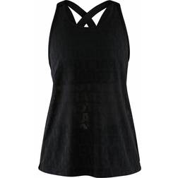 Craft Core Charge Logo Singlet W - Black