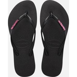 Havaianas Slim Logo Metallic Slides 39-40