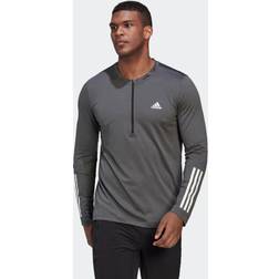 adidas T365 Qz Ls T Blckme - Grau