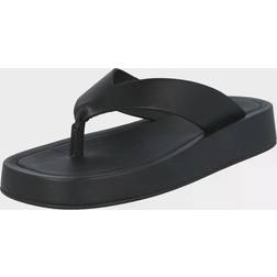 ALOHAS Women's Overcast Leather Toe Post Sandals