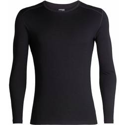 Icebreaker Maglia a Manica Lunga 260 Tech - Nero