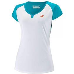 Babolat Cap Sleeve Top - Blue/White