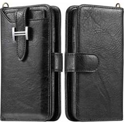 CaseOnline Multi Wallet 3i1 11-kort Samsung Galaxy S10 Plus (SM-G975F) sort