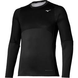 Mizuno Muscle Warm BT L/S T-shirt Men - Black