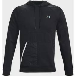 Under Armour Rush All Purpose Hoodie - Black/Black Felpa da Fitness