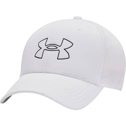 Under Armour Men's Iso-Chill Driver Mesh Adjustable Cap - White/Academy