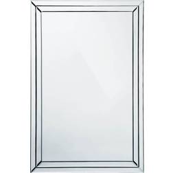 Premier Housewares Bevelled Clear Edge Wall Mirror 60x90cm