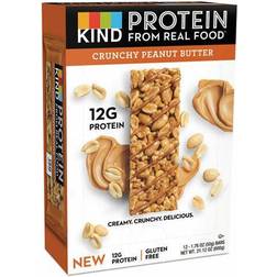 KIND Plus Crunchy Peanut Butter Granola Bar 50g 12