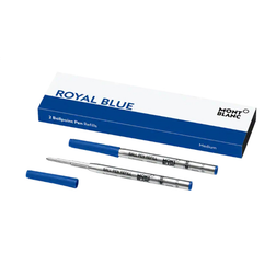 Montblanc Royal Blue Ball Pen Twin Pack Refill