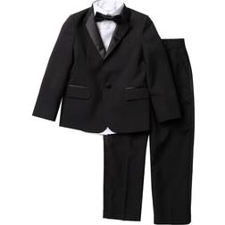 Nautica Little Boy's Suit Set 3-piece - Black Tuxedo