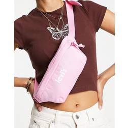 Levi's logo bumbag in pink