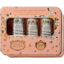 Panier Des Sens Hand cream set of 3 mini Hand creams (Orange blossom jasmine Geranium) 1fl oz