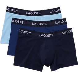 Lacoste Microfiber Trunk 3-pack - Navy Blue/Blue