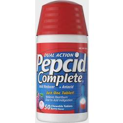 Pepcid Complete Acid Reducer + Antacid Berry 50