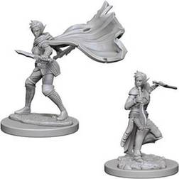 WizKids Pathfinder Deep Cuts Unpainted Miniatures Elf Female Rogue