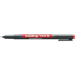 Edding OHP pen 140 S permanent pen super fine 4-140002 Red