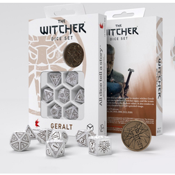 Q Workshop The Witcher: Dice Set Geralt The White Wolf